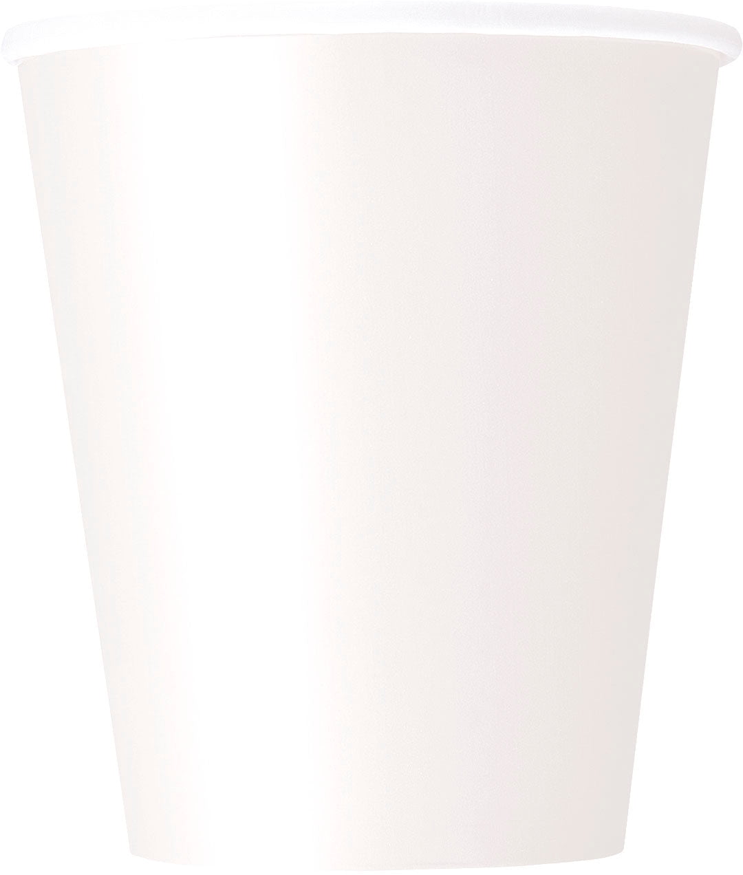 White Solid 9oz Paper Cups, 8ct - Walmart.com