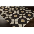 thumbnail image 2 of Mark&Day Wool Rugs, 9x13 Enigma Modern Brown/Beige Area Rug, Brown Ivory Carpet for Living Room, Bedroom or Kitchen (9' x 13'), 2 of 2