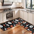 thumbnail image 3 of Kitchen Rugs Sets Of 2,Black Halloween Pumpkin Faces Anti Fatigue Kitchen Mat Rugs Non Slip Washable,Decorative Kitchen Floor Mats for Kitchen,Sink,Laundry,17"x47"+17"x47", 3 of 5