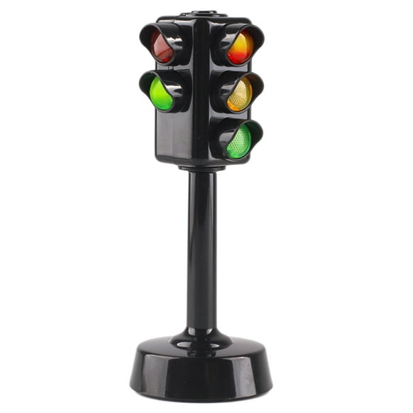 Mini Traffic Signs Light Traffic Lights Toys Collection Model Red Green Light Lamp Educational Toys