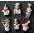 thumbnail image 1 of Case Pack Extra Large Chef Fridge Magnet Cute Magnet 3d Fat Chef Fridge Magnet, 1 of 5