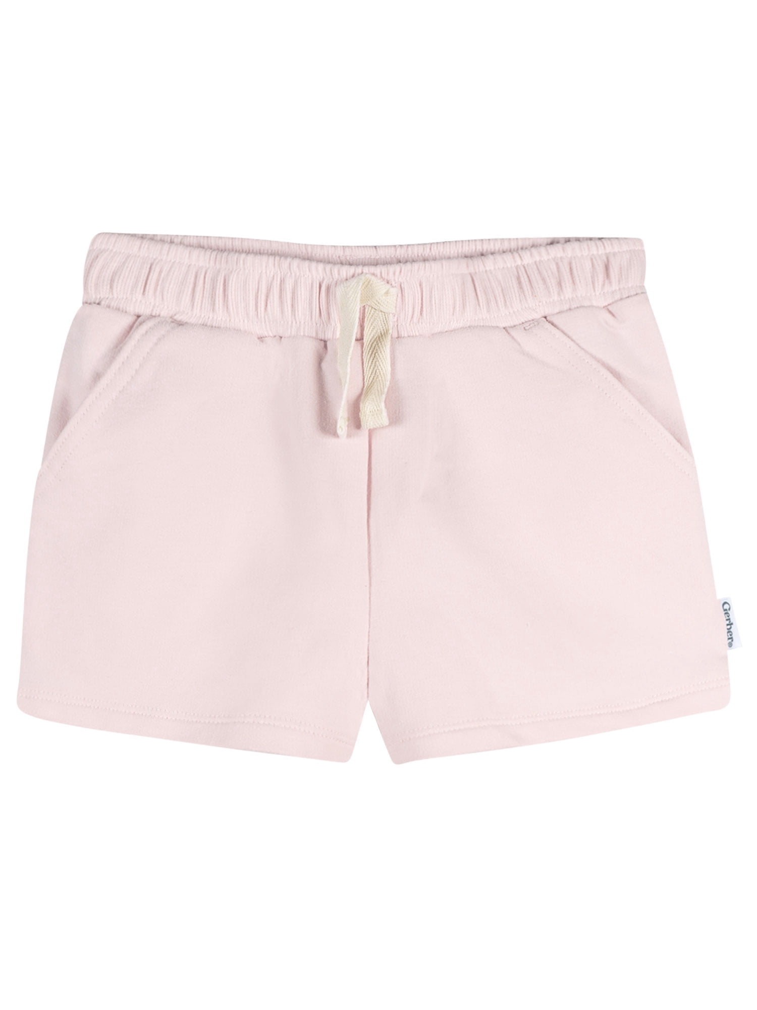 Gerber Baby and Toddler Girl Knit Shorts, 3-Pack, Sizes 0/3 Months - 5T