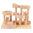 thumbnail image 1 of Wooden Marble Assembly Model Building Kit, Wooden Marble Model Building Kit Hand Eye Coordination  for Adult, 1 of 7