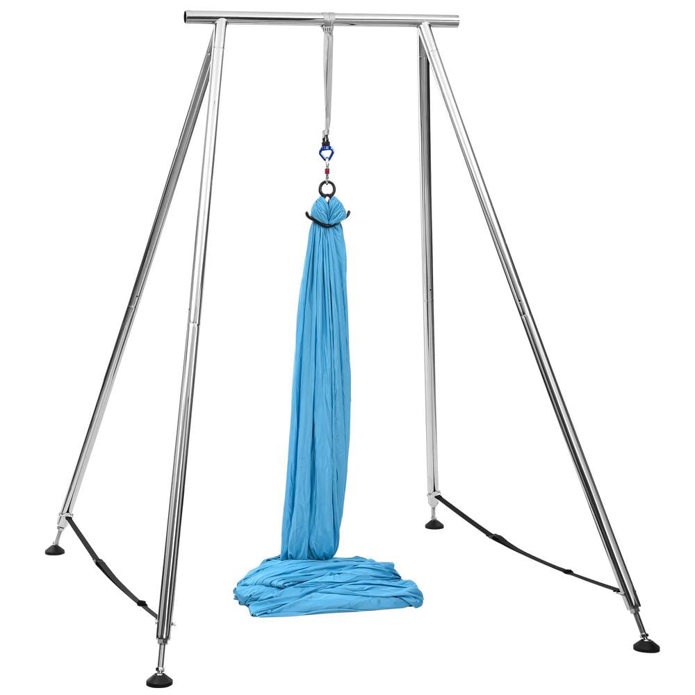 Portable Aerial Yoga Frame Trapeze Stand Steel Pipe Yoga Swing Stand Indoor 