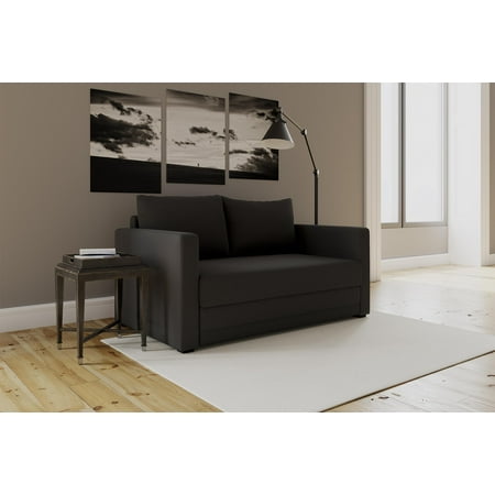 Mainstays Flip Loveseat Sleeper Bed Chair, Multiple Colors