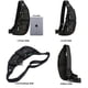 thumbnail image 2 of Mochila bandolera NICGID de nailon impermeable para pecho y hombro, 2 of 6