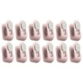 thumbnail image 2 of Inteprter Clips Durable Heavy Duty Edredón Cubierta Clip Multifuncional Antideslizante Abrazaderas Sujeción Colchón Accesorios Herramientas Almacenamiento y organización del hogar Rosa 12 piezas, 2 of 5