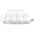 thumbnail image 3 of Changing Pad Cover Sheets Set, 2 Pack, Universal Fitted Changing Table Covers for Boys and Girls, Comfortable Cozy Cradle Sheets, Breathable Soft Jersey Cotton, Fitted 32x15x5 Inches Pads, 3 of 5