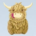 thumbnail image 2 of CafePress - Happy Highland Cow Long Sleeve T Shirt - Long Sleeve Infant T-Shirt, 2 of 2