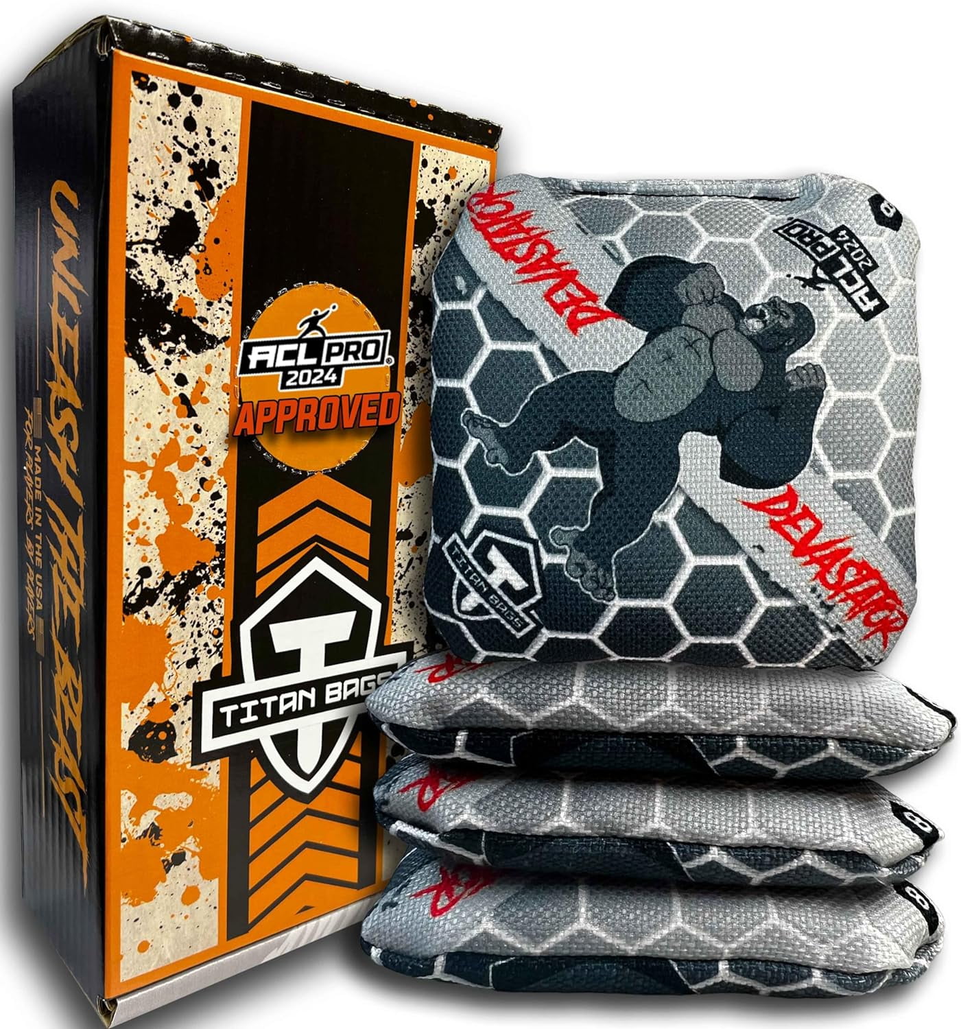 Tour BLAST　メンズ　フルセット　買い足し不要　即ラウンドOK　送料込み Titan Bags - Dozer Cornhole Bags - ACL PRO Approved, Professional