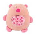 thumbnail image 4 of Carpincho de peluche de juguete, animal de peluche de , decoración cómoda para la habitación de los niños con muñeca pequeña, muñeco de Animal Rosa, 4 of 9