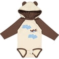 thumbnail image 3 of Inktastic Boys Airplane Pilot Boys Long Sleeve Baby Bodysuit, 3 of 5