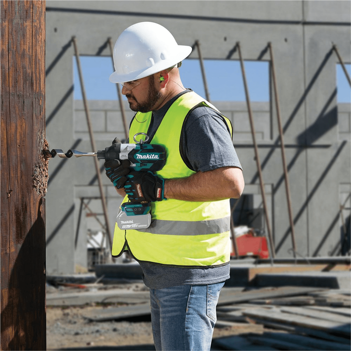 Makita 18V LXT Lith-Ion Brushless Cordless Hi-Torq 7/16" Hex Impact Wrench (Tool Only)