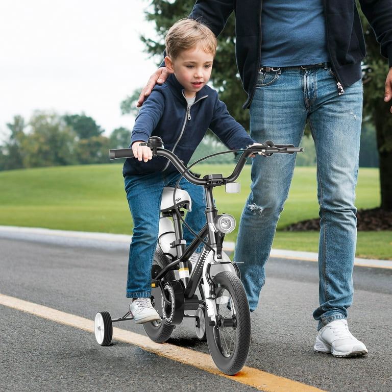 XJD 12 14 16 Inch Boys Bike with Training Wheels for kids Ages 3-9