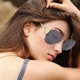 thumbnail image 2 of de Sol Poligonales de Moda de Protección Sin Marco con Bordes Ligeramente para Mujeres Damas Compras Fiesta Aire única Baoblaze  Gafas de sol para adultos, 2 of 6
