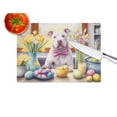 thumbnail image 4 of Decorating Easter Pit Bull Terrier Glass Cutting Board 12 in x 15 in, 4 of 5