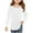 White, variant on XuJwPNcy Girls Puff Long Sleeve Shirts Casual Crewneck Soft Tunic Tops Fashion Blouse Shirts Toddler Girls Clothes
