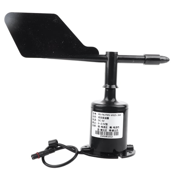 Sarapandan 360 Degree Wind Transmitter Transducer Wind Speed Anemometer Instruments for Ambient Weather