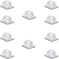thumbnail image 1 of Clips de Cable autoadhesivos, 10 Uds. Clips de gestión de soporte de Cable, Clips de Cable para Cable de Carga USB, Cable de alimentación, Escritorio de Oficina, 1 of 5