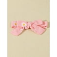 thumbnail image 5 of Hirigin Newborn Baby Girl I Get My ATTITUDE from Outfits Rib Knit Ruffle Romper Daisy Print Pants Headband Fall Winter Clothes Set, 5 of 8