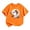 Orange, variant on Weebloom Kids Halloween Tee Shirts For Boy Girl Cute Pumpkin Graphic Funny Short Sleeve Spooky Season Tees Toddler Clothes,Size 2-14 Y