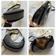 thumbnail image 4 of Bolsa Rhinestones Crescent Underarm Bag PU Leather Messenger Bags para vacaciones de fin de semana Likrtyny Para Estrenar, 4 of 9