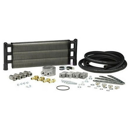 Oil Cooler - Compatible with 2002 - 2009 Chevy Trailblazer 4.2L 6-Cylinder 2003 2004 2005 2006 2007 2008
