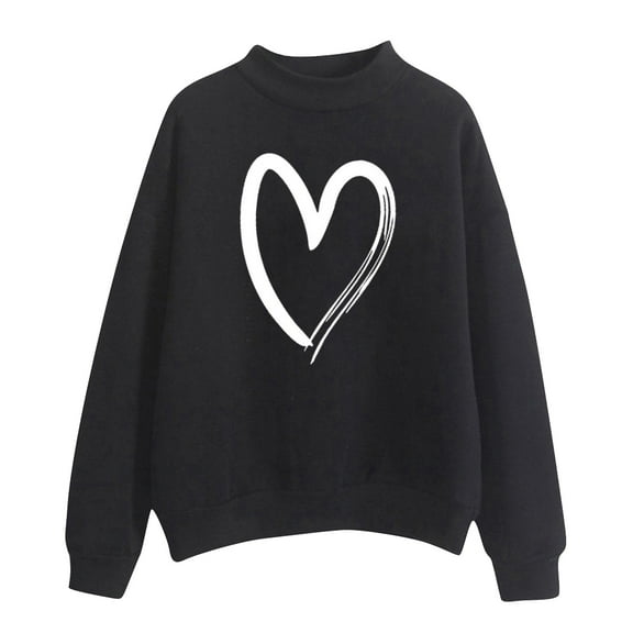 Graphic Womens Tops Crewneck Cozy Womens Sweatshirts & Hoodies Fall Oversized Comfy Women'S Sweatshirt Deal Of The Day