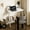 White, variant on HOMLUX Simplistic A-Frame Computer Desk Writing Desk for Home Office or Small Space with Hutch, Espresso