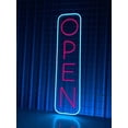 thumbnail image 3 of Glowneon Open Neon Sign, OPEN Sign Business Logo Led Light, 3 of 4