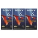 thumbnail image 2 of Cintas VHS Sony 3T120VR 6 horas. EP T-120 (paquete de 3), 2 of 3