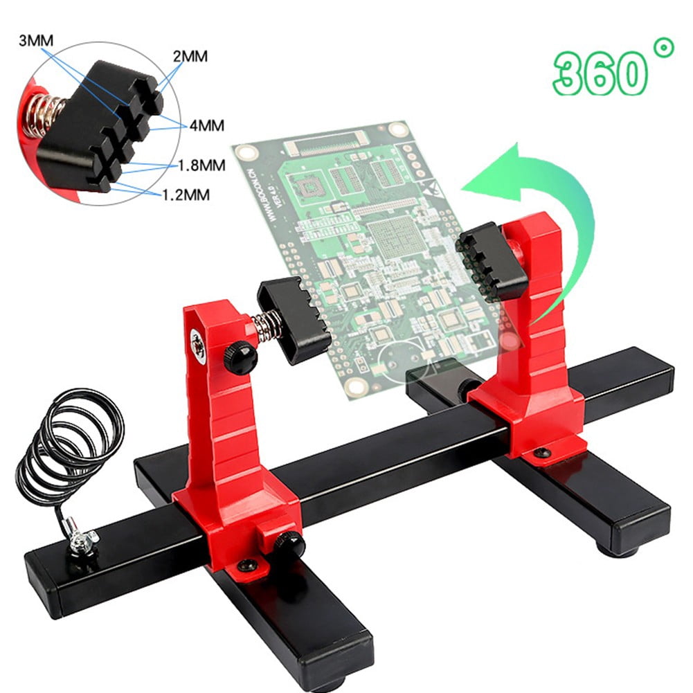 Circuit board welding bracket auxiliary clamping base soldering iron pen bracket