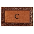 thumbnail image 4 of Calloway Mills Prestige Bronze Monogram Outdoor Doormat 18" x 30" (Letter T), 4 of 5