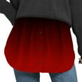 thumbnail image 1 of Minifalda con banda elástica informal ajustada para cintura con botones estampados a la moda para mujer Wmkox8yi  FGJ1212, 1 of 3