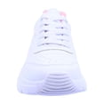 thumbnail image 3 of Tenis escolar Coqueta para niña sintético blanco Mulán con suela cómoda, 3 of 5