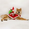 thumbnail image 6 of Santa Riding Dog Costume Pet Christmas Outfit Cosplay Clothes for Cat Party Decoration Supplies, 6 of 9