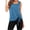 Tank Tops for Women Plus Size-Light Blue, variant on Homenesgenics Tank Tops for Women Plus Size Casual Fashion Women Round-Neck Ladies Solid SlimTank Tops Gray L