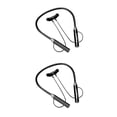 thumbnail image 3 of Methold Auriculares Auriculares Auriculares compatibles con Bluetooth Auriculares deportivos impermeables recargables Suministro de llamadas de voz para Negro 2piezas, 3 of 5