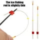thumbnail image 2 of De Pescar En Hielo De 5 Uds., Punta De Poste Ultraligera, Accesorios De Aparejos De Pesca Portátiles Para Invierno Al Aire Libre Eigraketly OD008884-00, 2 of 7