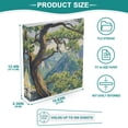 thumbnail image 3 of FORMRS 3 Ring Binder 1.5 inch with Pockets Set of 2 Clip Board 200 Sheets Capacity, Pine Tree, 3 of 8