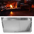 thumbnail image 1 of Fireplace Tray,  Galvanized Steel Fireplace  Pan  for Home, 1 of 7