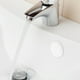 thumbnail image 2 of BRIGHTFUFU 10 tapas redondas para desagüe de lavabo y bañera, de plástico blanco., 2 of 8