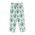 thumbnail image 4 of Balery Hello Summer print Women's Pajama Pants,Ultra Lightweight Pjs,Lounge Pant-Medium, 4 of 9