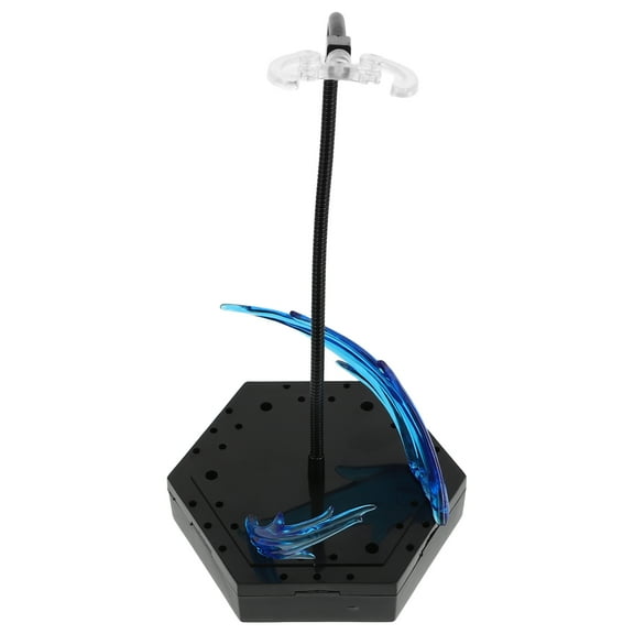 WORGEOUS Action Figure Stand With Effect Displaying Stand For Anime Models And Dolls Tabletop Action Figure Display Rack Plastic Showing Rack With Effect
