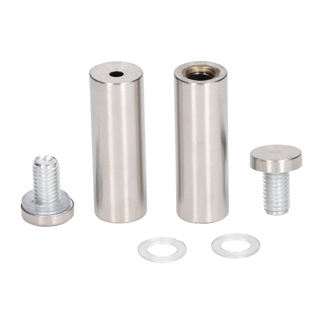 Mounting Glass Hardware, 19x60mm Advertising Screw Kit Rust and Corrosion Proof For Restaurant