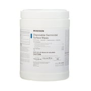 McKesson Surface Disinfectant Canister Alcohol Scent 160 Ct 50-66160