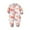 Z12-Orange, variant on Outfits Baby Girl Romper Jumpsuit Long Sleeve Animal Print Koala Casual Playwear Soft Comfortable Everyday Wear Sleepwear 0-3 Months Black