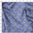 thumbnail image 4 of Soimoi Purple Heavy Satin Fabric Crabs Ocean Fabric Prints By Yard 54 Inch Wide, 4 of 6