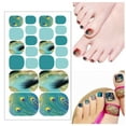 thumbnail image 1 of AYA Toe Nail Wraps Art Stickers Self Adhesive Tools Tips Polish Nail, 1 of 3
