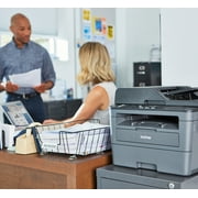 Brother MFC-L2710DW Monochrome Laser All-in-One Printer, Duplex Printing, Wireless Connectivity